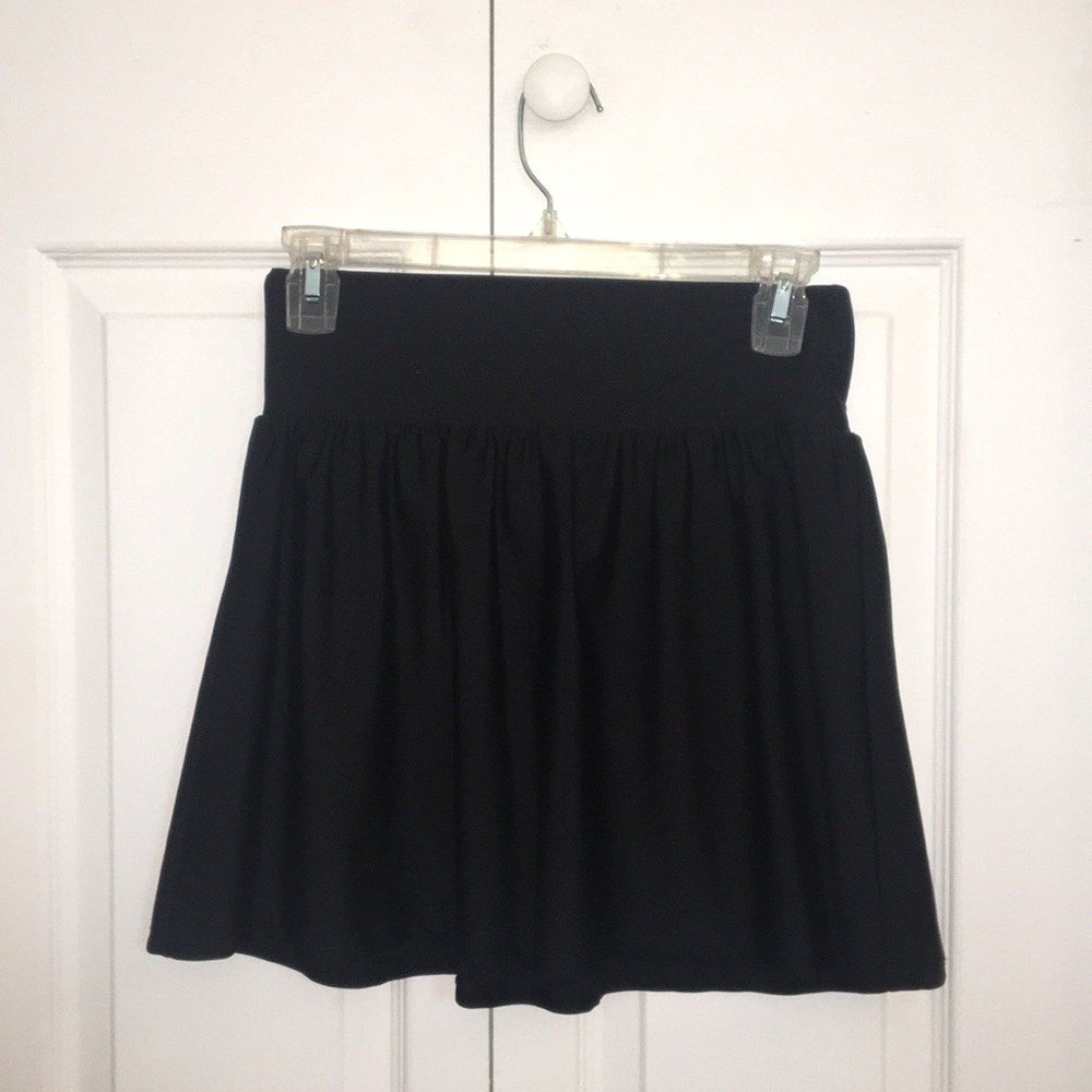 Black Forever 21 skater skirt, size small